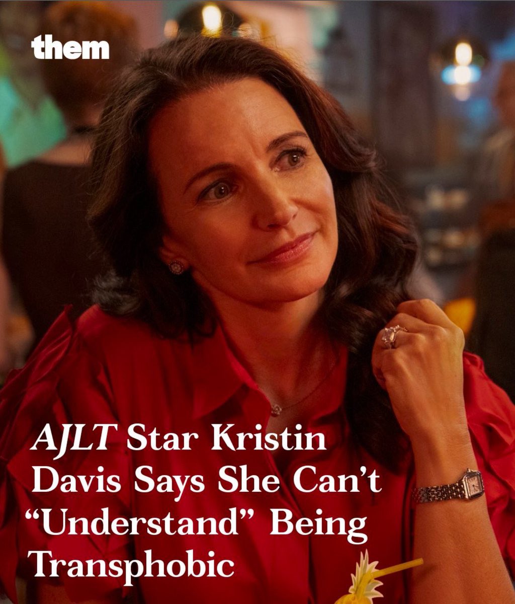I’m happy to explain it to her:

People are accused of “transphobia” when they acknowledge that men are not women, men are not lesbians, men cannot get pregnant, &amp; no one is born in the wrong body. Accusations of “transphobia” are attempts to silence the truth.