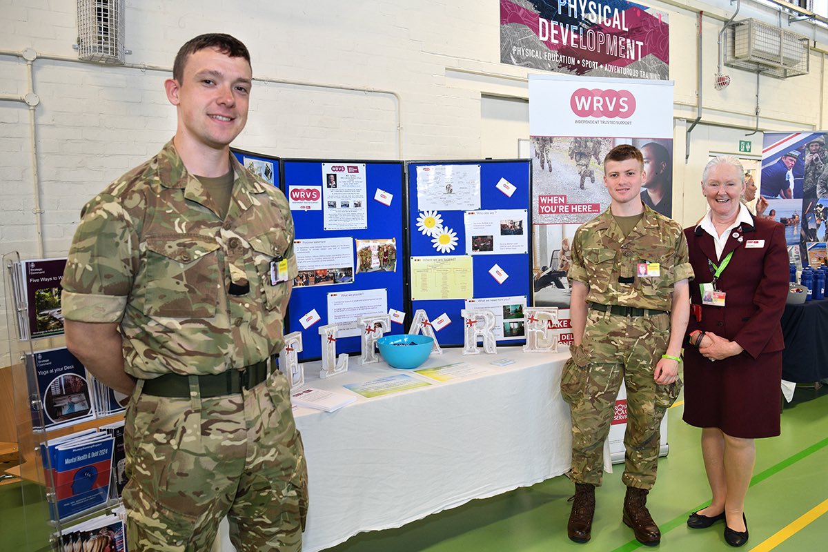 WRVS Services Welfare (@wrvsservwelfare) on Twitter photo Here’s our SWO Milli, representing WRVS at her stand at the Unit Health Fair at DMS Whittington (Lichfield). The event saw a great turnout, with students, civilian staff, and the training team all in attendance. <a href="/DMS_MilMed/">Defence Medical Services</a> #welfaresupport #wrvs Here’s our SWO Milli, representing WRVS at her stand at the Unit Health Fair at DMS Whittington (Lichfield). The event saw a great turnout, with students, civilian staff, and the training team all in attendance. <a href="/DMS_MilMed/">Defence Medical Services</a> #welfaresupport #wrvs
