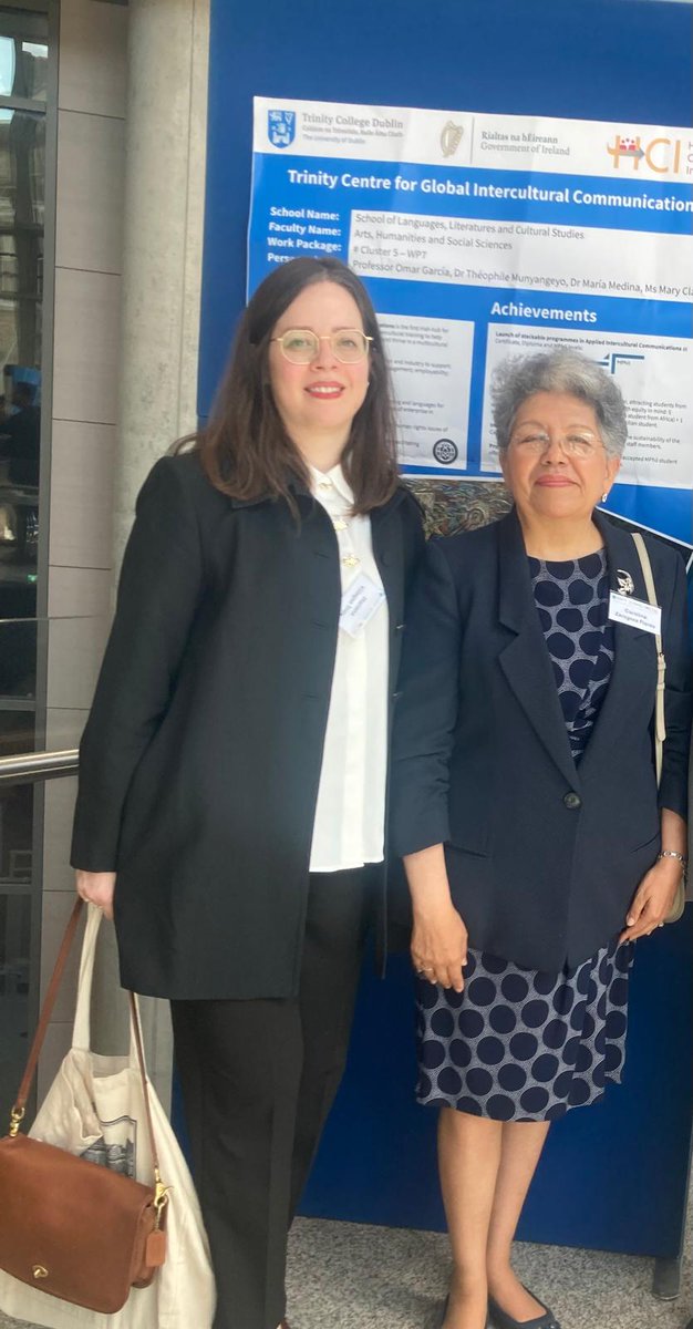Embajada de México en Irlanda (@embamex_irlanda) on Twitter photo 🇲🇽 La Embajada de México en Irlanda felicita muy cordialmente y con gran orgullo a nuestra connacional Mariana Villegas (<a href="/vtriay/">Mariana V. Triay</a>) por obtener la prestigiosa beca School-based Trinity Research Doctorate Award. ¡Un orgullo para México! #TrinityCollegeDublin #TalentoMexicano 🇲🇽 La Embajada de México en Irlanda felicita muy cordialmente y con gran orgullo a nuestra connacional Mariana Villegas (<a href="/vtriay/">Mariana V. Triay</a>) por obtener la prestigiosa beca School-based Trinity Research Doctorate Award. ¡Un orgullo para México! #TrinityCollegeDublin #TalentoMexicano