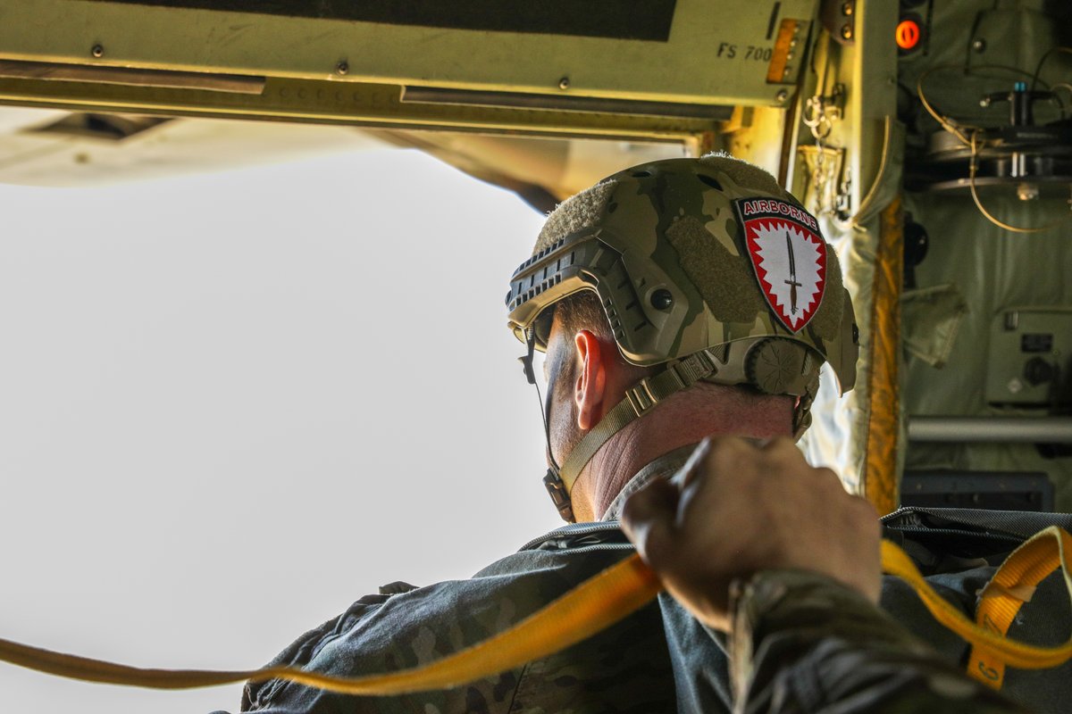 US_SOCEUR's tweet image. 10th SFG(A) Green Berets conduct airborne exercises in preparation for their D-Day 81 commemorative jump. Airborne exercises reinforce strict standards and safety while showcasing readiness, rapid deployment capabilities & lethal effectiveness in high-intensity environments.