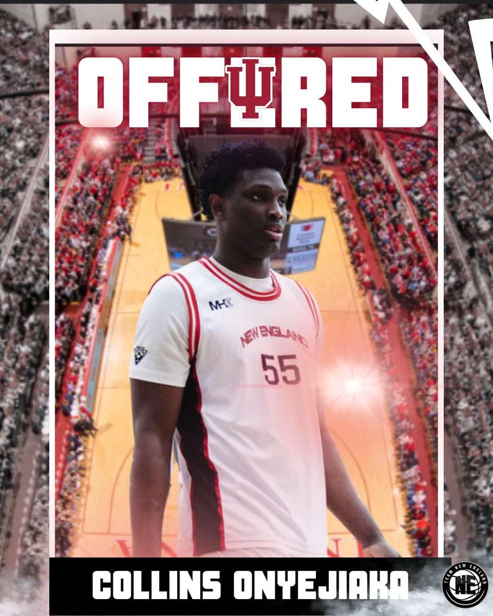 Collins Chidera Onyejiaka (@collins32486199) on Twitter photo Blessed to receive a division 1 offer from Indiana
<a href="/TNEBBallClub/">Team New England Basketball Club</a> @<a href="/Newman_Hoops/">Newman School Basketball</a> Blessed to receive a division 1 offer from Indiana
<a href="/TNEBBallClub/">Team New England Basketball Club</a> @<a href="/Newman_Hoops/">Newman School Basketball</a>
