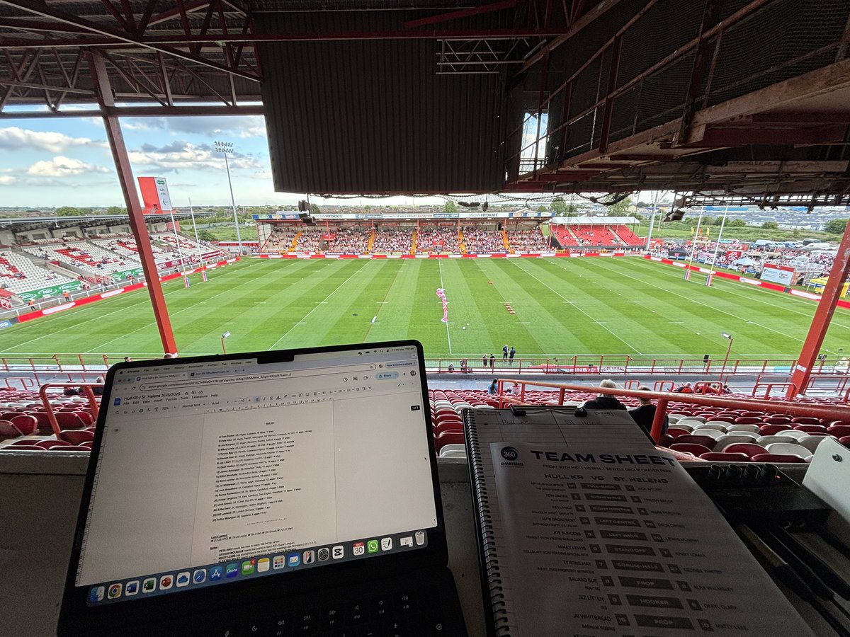 Joshua Cook (@joshuacookradio) on Twitter photo Full commentary of <a href="/hullkrofficial/">Hull KR</a> v <a href="/Saints1890/">St.Helens R.F.C.</a> on <a href="/HumbersideSport/">BBC Humberside Sport</a> with <a href="/chrischarles131/">chris charles</a>! ๐๏ธ๐
#BBCRL #UpTheRobins Full commentary of <a href="/hullkrofficial/">Hull KR</a> v <a href="/Saints1890/">St.Helens R.F.C.</a> on <a href="/HumbersideSport/">BBC Humberside Sport</a> with <a href="/chrischarles131/">chris charles</a>! ๐๏ธ๐
#BBCRL #UpTheRobins