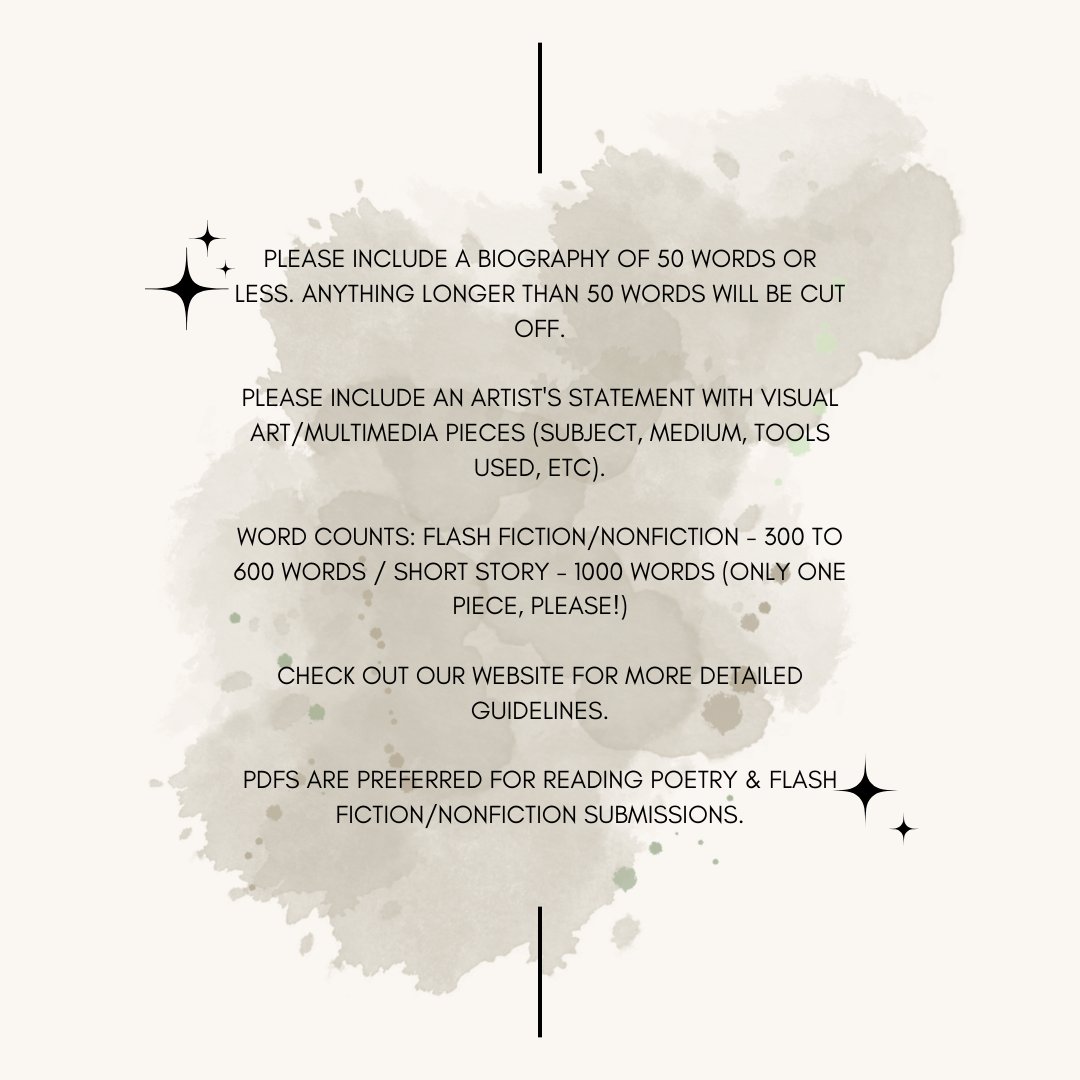 LOST &amp; FOUND

CALL FOR SUBMISSIONS 

SUBMISSIONS CLOSE JULY 14TH.