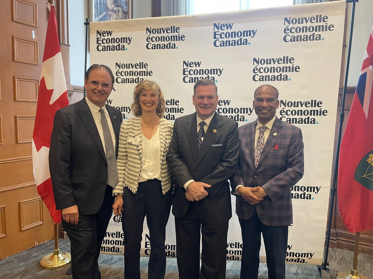 Honoured to welcome New Economy Canada to Queen’s Park as part of their “Getting Things Built” tour.

Great discussion with industry, labour, and Indigenous leaders on building a stronger, more resilient Ontario economy. Let’s keep investing, hiring, and growing together! 🇨🇦💼⚙️
