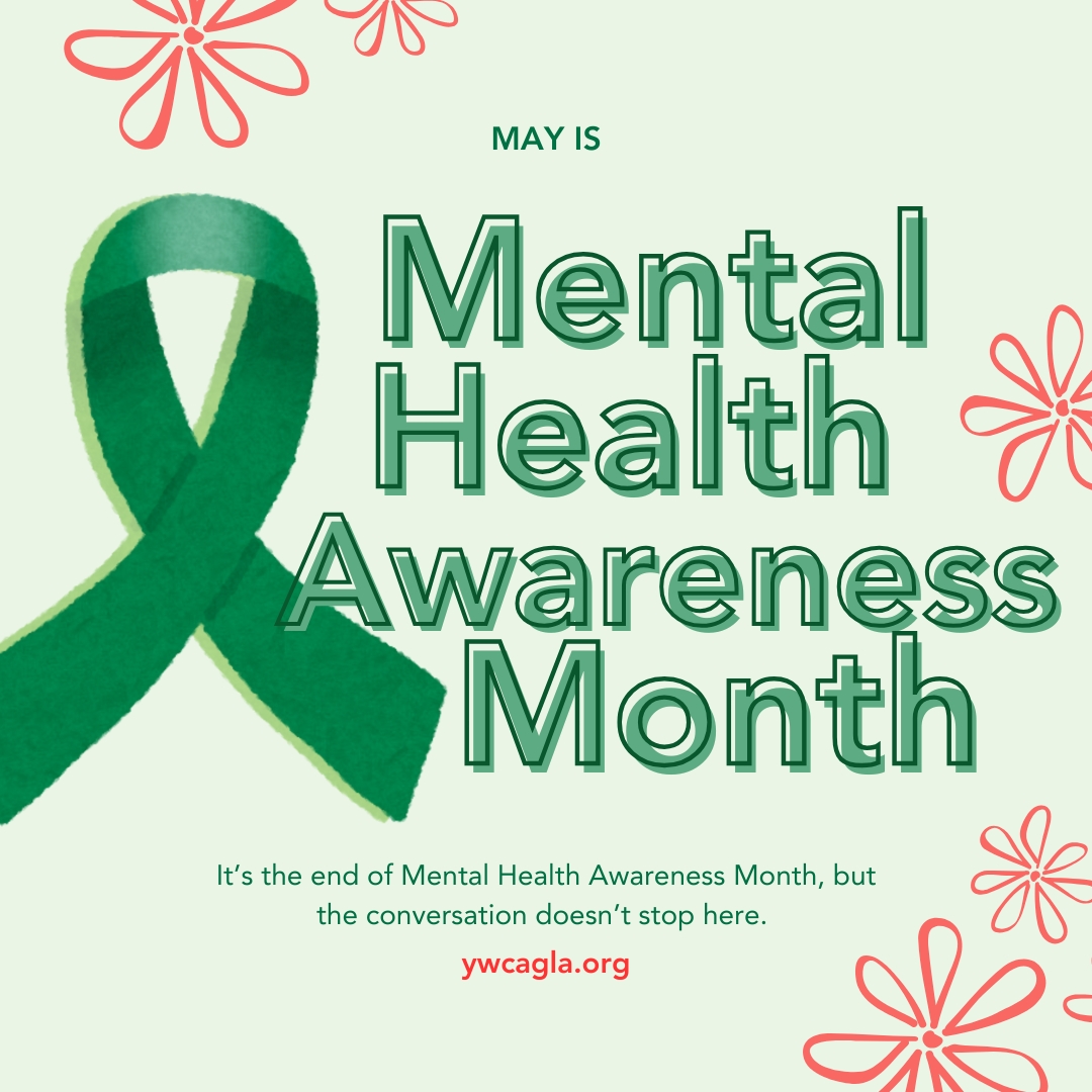 Mental health matters every day. 💛  

Even after #MentalHealthAwarenessMonth, remember to check in with loved ones, share resources, and continue the conversation. #ywcaisonamission #mham