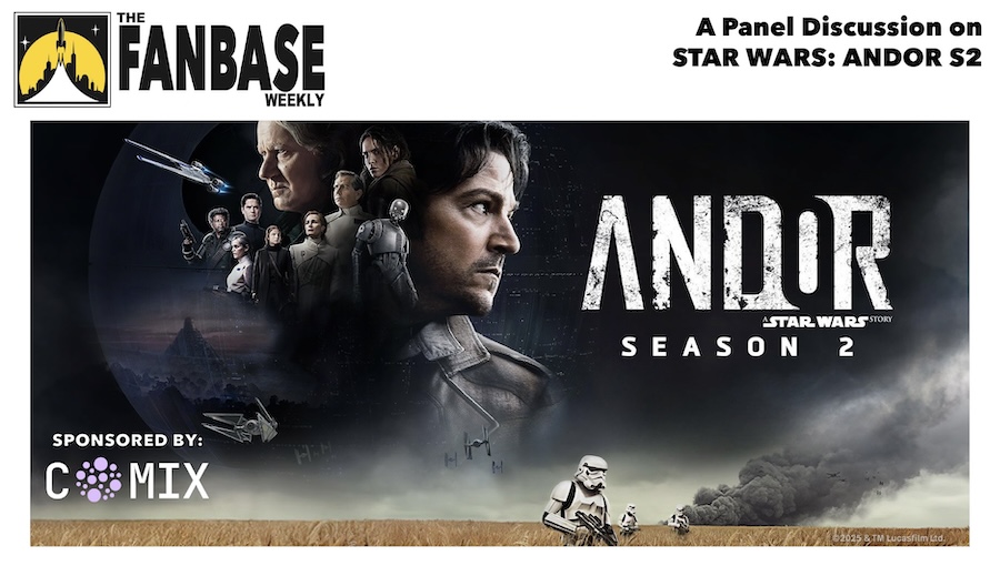 Fanbase Press (@fanbase_press) on Twitter photo A Special Edition of <a href="/FanbaseWeekly/">The Fanbase Weekly</a>: A #FanbaseFeature Panel Discussion on ‘Star Wars: Andor – Season 2’ with <a href="/DAvallone/">David Avallone</a> <a href="/hannibaltabu/">Blacks Headroom (he/him)</a> & <a href="/ArtEbuen/">Arthur N. Ebuen</a> | On <a href="/ApplePodcasts/">Apple Podcasts</a> & <a href="/Fanbase_Press/">Fanbase Press</a> |
This Month's Sponsor: <a href="/comix_app/">comix</a>
fanbasepress.com/audio/podcasts… A Special Edition of <a href="/FanbaseWeekly/">The Fanbase Weekly</a>: A #FanbaseFeature Panel Discussion on ‘Star Wars: Andor – Season 2’ with <a href="/DAvallone/">David Avallone</a> <a href="/hannibaltabu/">Blacks Headroom (he/him)</a> & <a href="/ArtEbuen/">Arthur N. Ebuen</a> | On <a href="/ApplePodcasts/">Apple Podcasts</a> & <a href="/Fanbase_Press/">Fanbase Press</a> |
This Month's Sponsor: <a href="/comix_app/">comix</a>
fanbasepress.com/audio/podcasts…