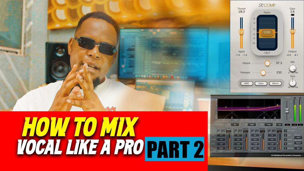 Directorclevor's tweet photo. PART 2 OUT NOW 

How To Mix Vocal Like PRO 2025 | STUDIO ONE 7 | PART 2

https://t.co/Rbslz5QmJi https://t.co/wR3j3Ji85I