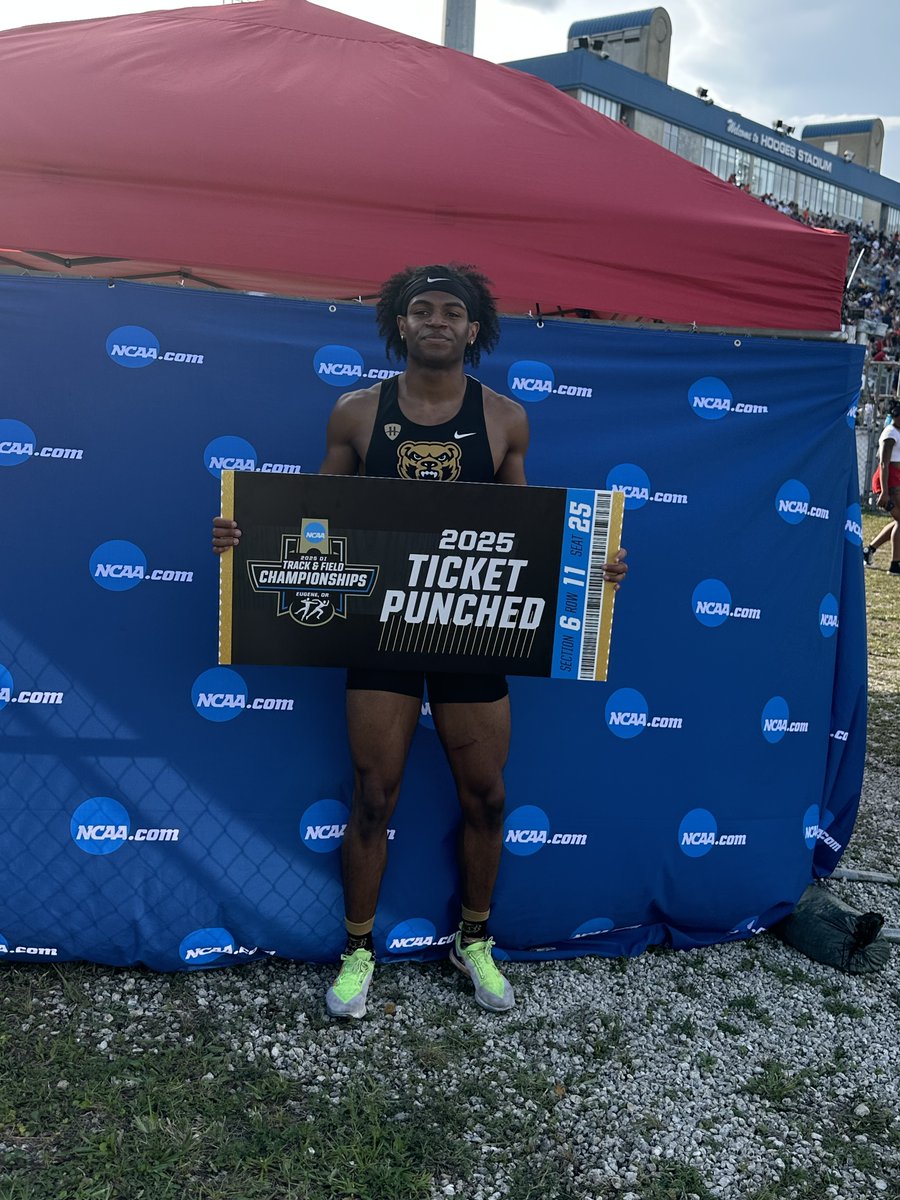 OaklandTrackXC's tweet image. Poole ➡️ HAYWARD FIELD

@javanpoole  is heading to Eugene after punching his ticket to Oregon for the first time in the 400 mH!