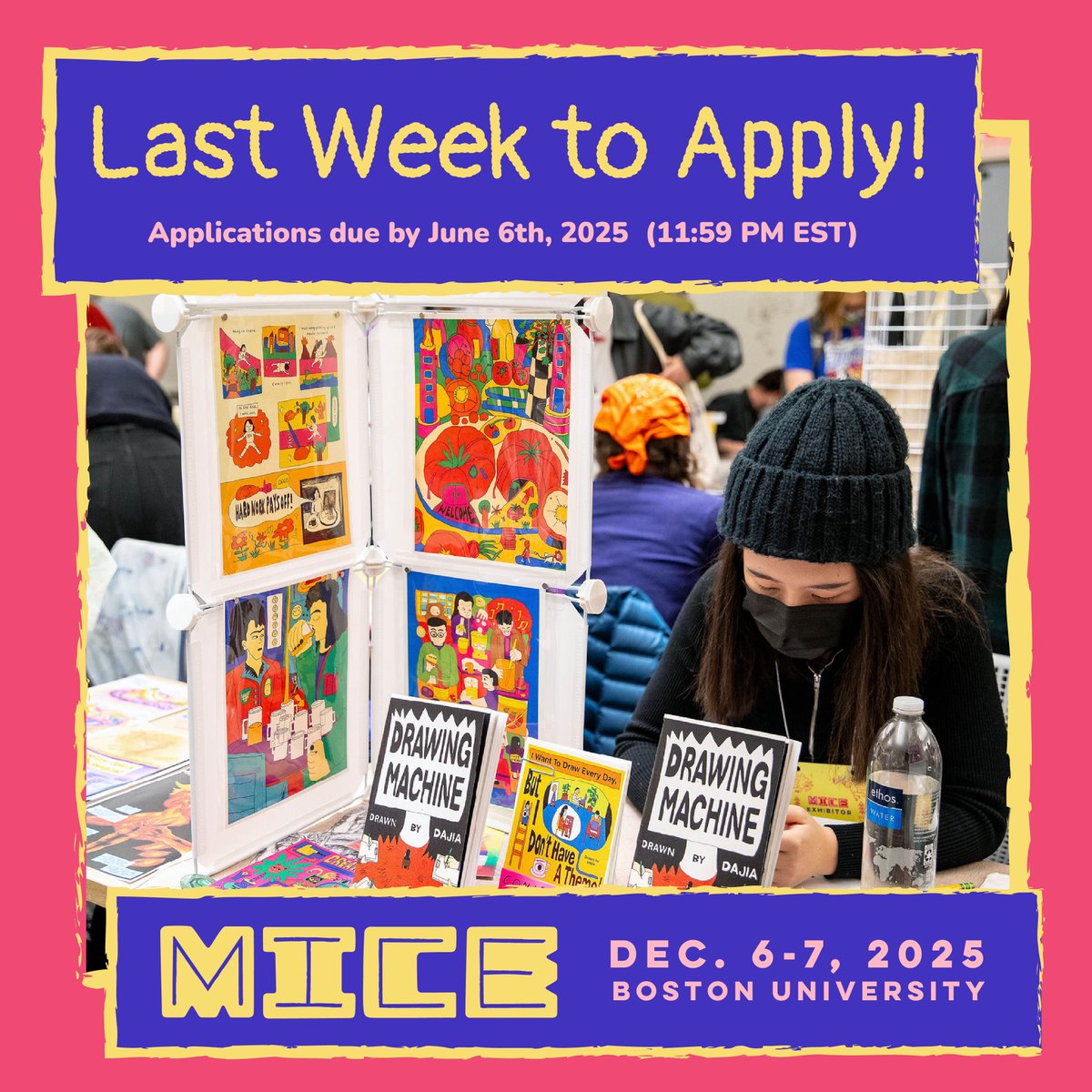 It’s the last week to send your applications in for MICE 2025! Link to apply below:

micexpo.org/apply