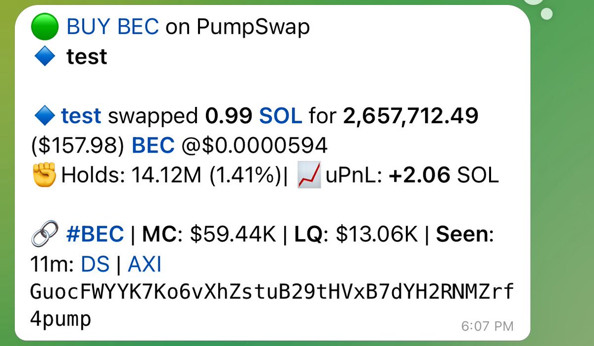RayBot | Wallet Tracker | Solana & EVM & Tron (@raybot_sol) on Twitter photo 🚀 Real-Time Unrealized PnL Tracking
Track unrealized PnL (uPnL) together with existing PnL & Holds insights!
It is available to all users on a Premium subscription 🚀 Real-Time Unrealized PnL Tracking
Track unrealized PnL (uPnL) together with existing PnL & Holds insights!
It is available to all users on a Premium subscription