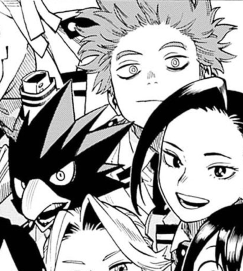 04__AM's tweet photo. shinsou said hang on✋......  I need to pose next to tokoyami https://t.co/0KgiVlY8Fm