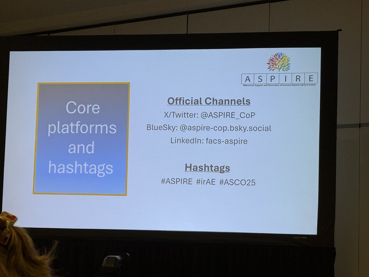 Vera Kazakova (@vkazakovamd) on Twitter photo Happening now at #ASCO2025 with <a href="/ASPIRE_CoP/">ASPIRE Community of Practice</a>:
Exploring innovative education strategies to improve irAE management—supporting patients and clinicians across specialties.
Please share your educational preferences in this short anonymous survey:
surveymonkey.com/r/irAEeducation Happening now at #ASCO2025 with <a href="/ASPIRE_CoP/">ASPIRE Community of Practice</a>:
Exploring innovative education strategies to improve irAE management—supporting patients and clinicians across specialties.
Please share your educational preferences in this short anonymous survey:
surveymonkey.com/r/irAEeducation