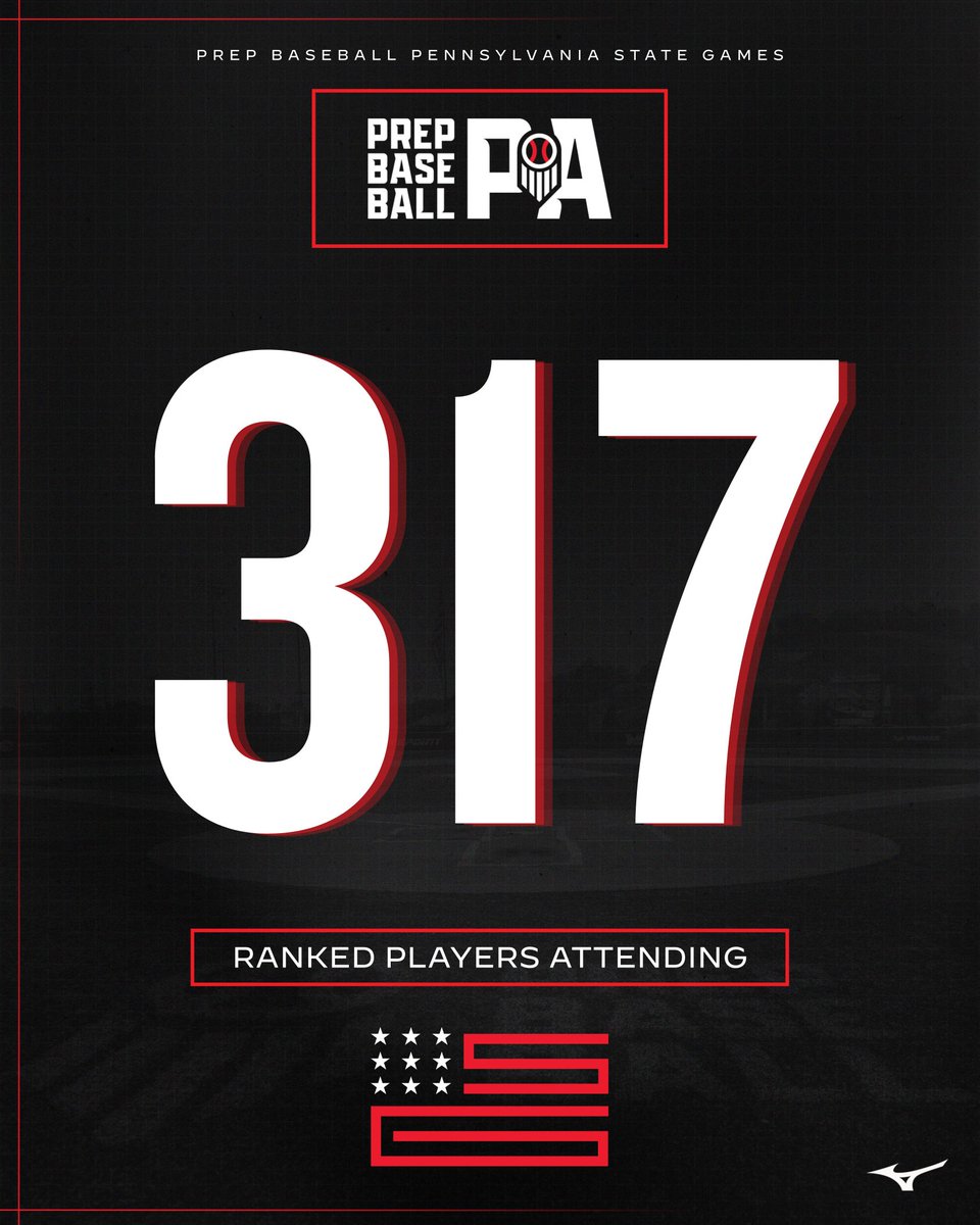 Dan Cevette (@dancevette) on Twitter photo College coaches, you may want to make your way to Palmyra, PA in less than 10 days ‼️
PA State Games ⚾️
📅 June 9-12 & the 17th
💥 317 <a href="/PB_Uncommitted/">Prep Baseball Uncommitted</a> ranked players from PA will be on full display.
'26 Class - 34 of the top 60 Uncommitted players including:
No. 17 Jaidyn College coaches, you may want to make your way to Palmyra, PA in less than 10 days ‼️
PA State Games ⚾️
📅 June 9-12 & the 17th
💥 317 <a href="/PB_Uncommitted/">Prep Baseball Uncommitted</a> ranked players from PA will be on full display.
'26 Class - 34 of the top 60 Uncommitted players including:
No. 17 Jaidyn