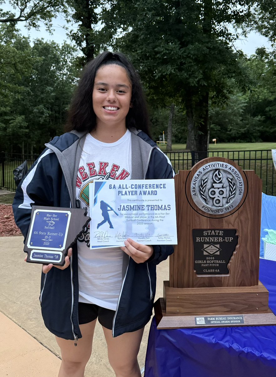 Congratulations to two Bombers athletes for their high school recognitions.  

2026 Rylee Fithian made the 6A All Conference and All State Tournament team.  

2027 Jasmine Thomas made the 6A All Conference team.  

Great job ladies! 

<a href="/bombers_academy/">Bombers Academy</a> <a href="/bombers_fp/">Bombers Fastpitch</a> <a href="/fithian_rylee/">Rylee Fithian</a>