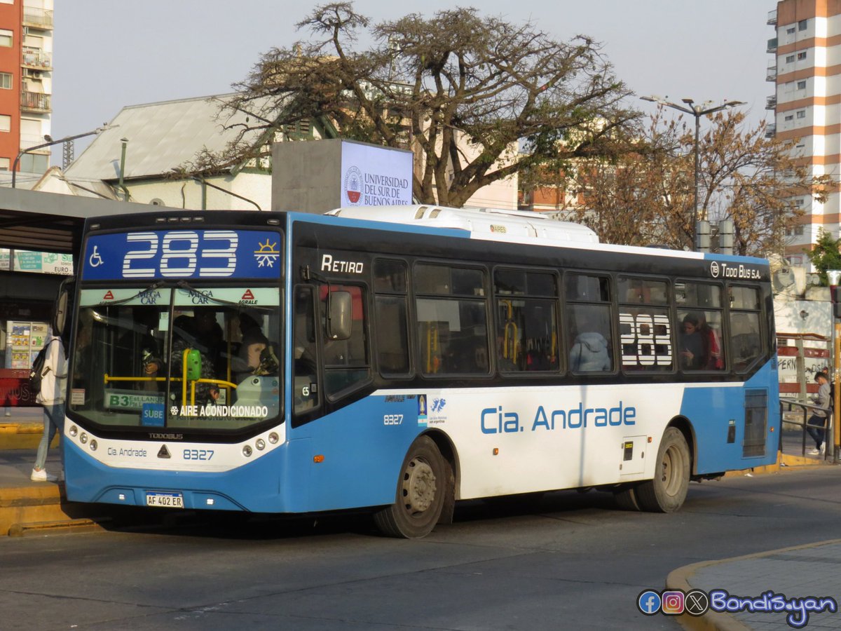 BondisYan's tweet photo. ● 8327 de la #linea283 - #todobus #ciaandrade #dota
● 22 de la #linea68 - #Nuovobus #sesentayochosrl
● 4618 de la #linea99 - #todobus #cusa #colectiverosunidossa
● 3631 de la #linea440 - #Metalpar #lpgb #laprimeradegranbourg https://t.co/i1V09UFQ8R