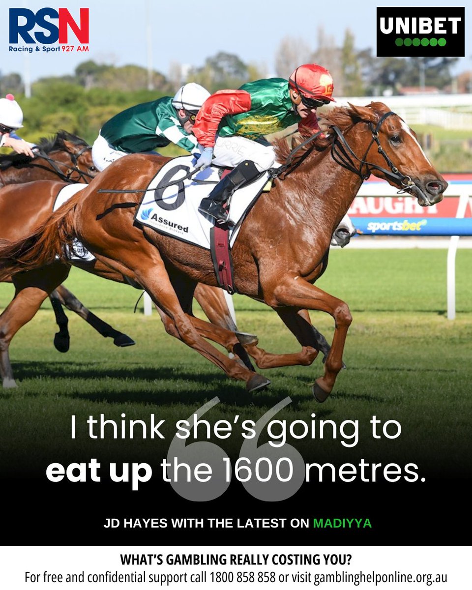 RSN Racing & Sport (@rsn927) on Twitter photo The talented filly will be out to continue on with her winning ways.
THE FIRST WORD ๐ rsn.net.au/news/rsn-podcaโฆ
<a href="/lindsayparkrace/">Lindsay Park Racing</a> I <a href="/UNIBETAustralia/">Unibet Australia</a> The talented filly will be out to continue on with her winning ways.
THE FIRST WORD ๐ rsn.net.au/news/rsn-podcaโฆ
<a href="/lindsayparkrace/">Lindsay Park Racing</a> I <a href="/UNIBETAustralia/">Unibet Australia</a>