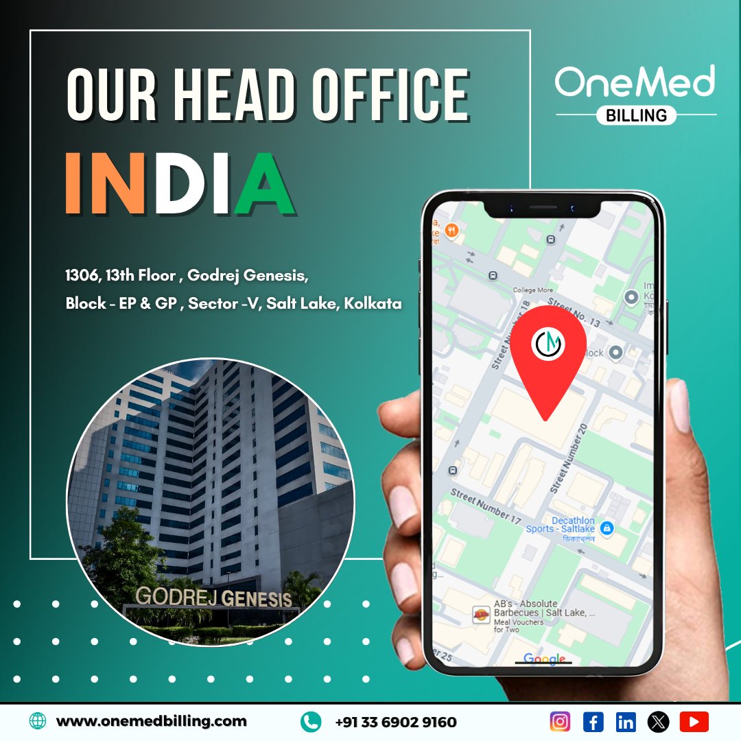 OneMedBilling's tweet photo. We’ve Levelled Up!!! OneMed Billing is growing, and so is our footprint.

Our India head office has officially moved to a new location — a bold step toward bigger goals and better service.

Stronger team. Sharper focus. Same commitment.

#OneMedBilling #GrowthDriven https://t.co/r5YJW9YHrY