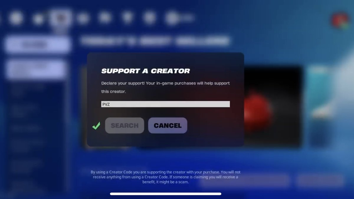 <a href="/USECODEPVZ/">USE CODE PVZ IN THE FORTNITE ITEM SHOP!</a>