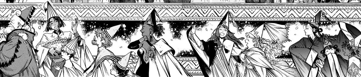 backgroundWHA's tweet image. Hello! On this account I will post pictures of different background characters in Witch Hat Atelier by Shirahama Kamome!
This account is mainly for appreciating the character designs of these side characters, as well as tracking down their appearances throughout the series.