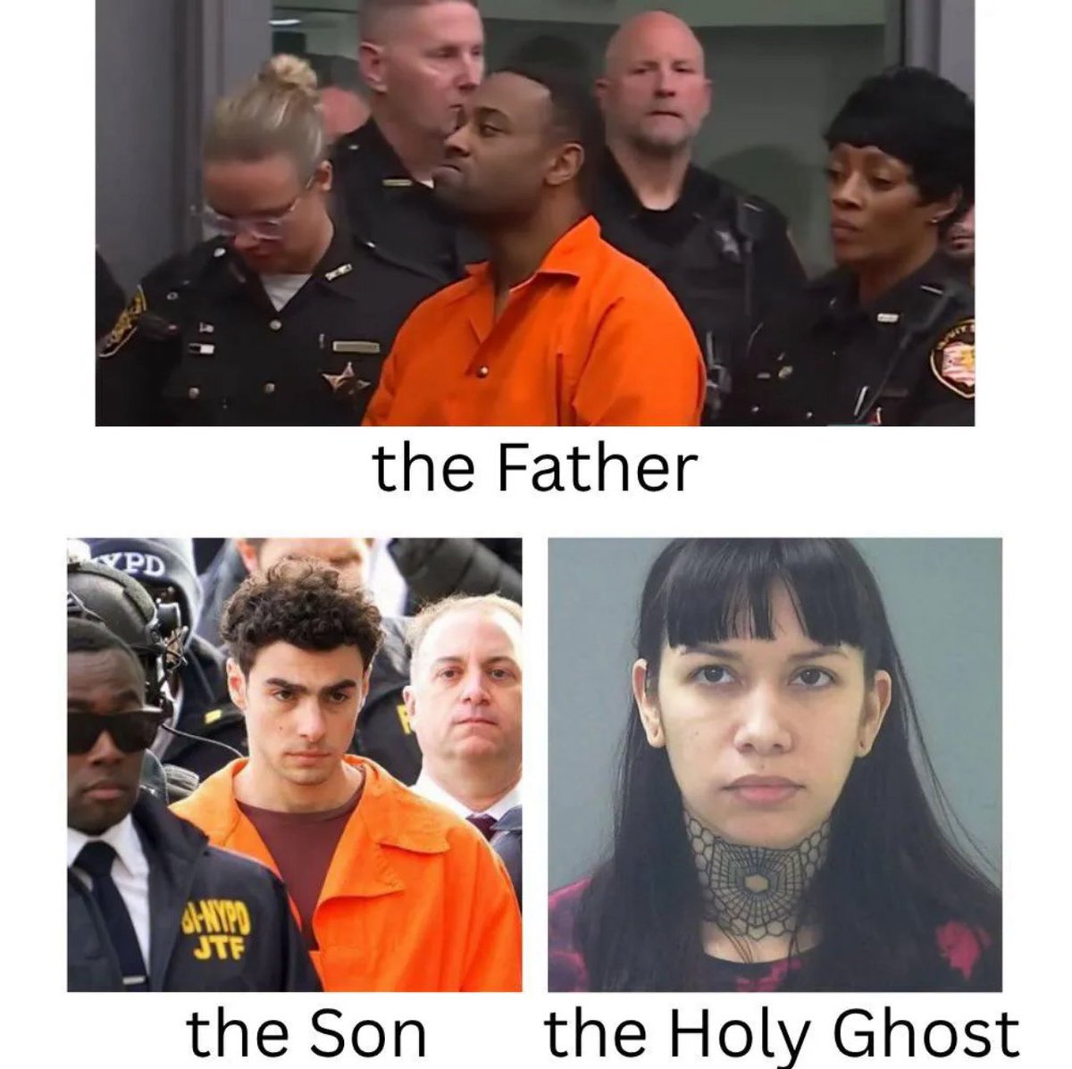 djhartshorn's tweet photo. Finally a religion I can get behind
#rodneyhintonjr #LuigiMangione #chelseaperkins https://t.co/QbfZQlMlqA