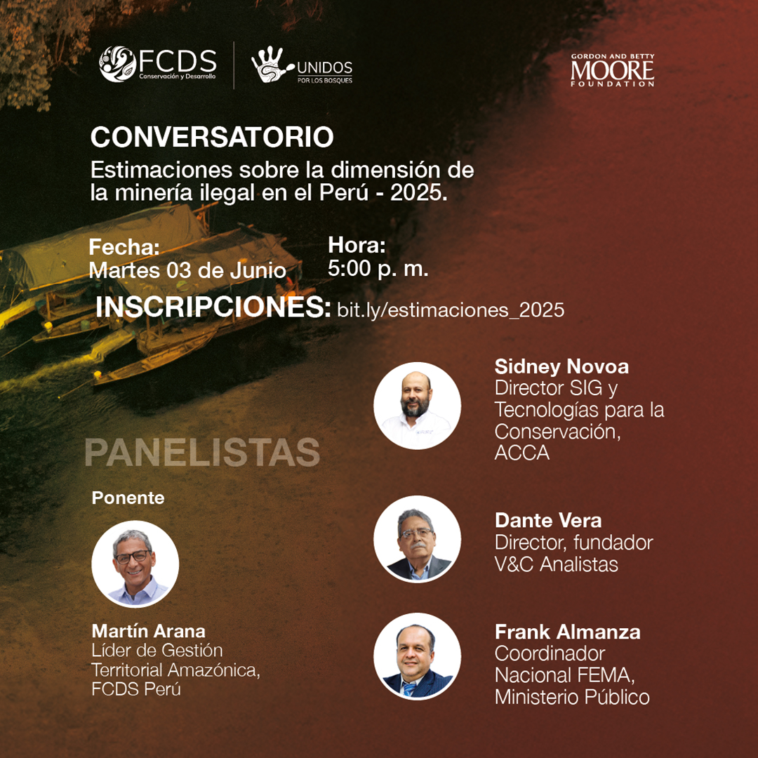 FCDS_Peru's tweet image. 📌 Conversatorio | Estimaciones sobre la dimensión de la minería ilegal en el Perú – 2025  

La minería ilegal es una de las mayores amenazas socioambientales del Perú. Sin embargo, no contamos con un sistema integral que permita medir su verdadera dimensión, lo que limita…