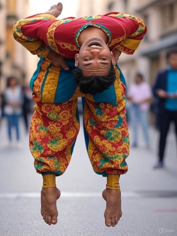 THEChadIbbotson's tweet photo. Absurdist acrobat ably ambles about Abercrombie, adjusting almost astonishingly https://t.co/zlA8ISFb7I