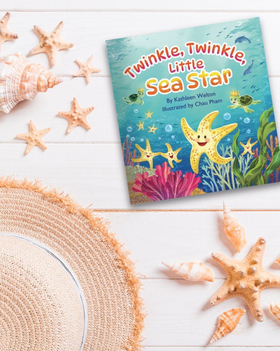 TCBRbookreview's tweet image. The best children's books make parents want to keep reading too! 📚✨
'Twinkle, Twinkle, Little Sea Star'—Max the turtle &amp;amp; Myrtle rescue sea stars with dolphins, otters &amp;amp; owls.
Review by @costner_suzanne: fveslibrary.blogspot.com/2025/05/virtua…
#ChildrensBooks #BedtimeReads