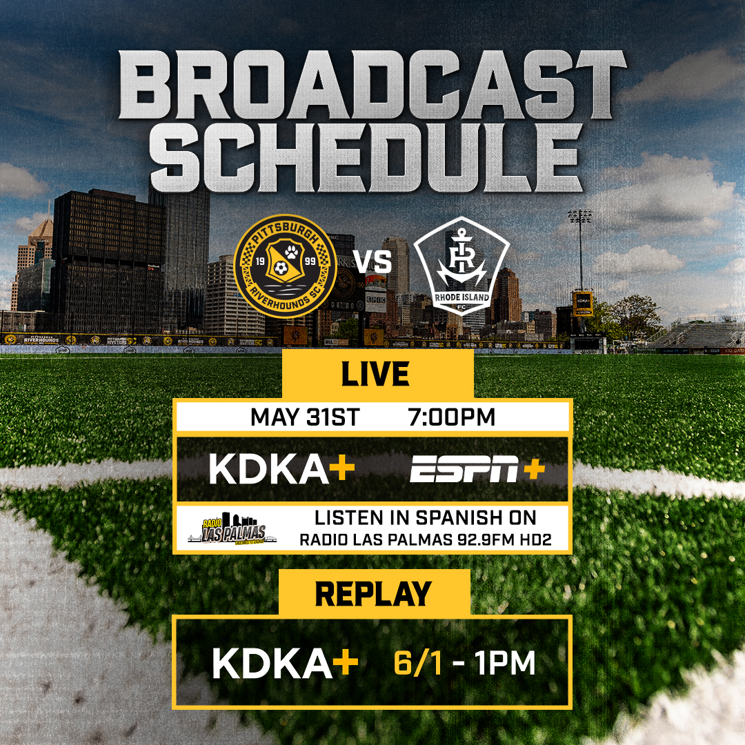 Missing the match? Here's how you can watch and listen to our game Saturday! 🎧
 
#PITvRI #Grittsburgh <a href="/KDKA/">KDKA</a>
