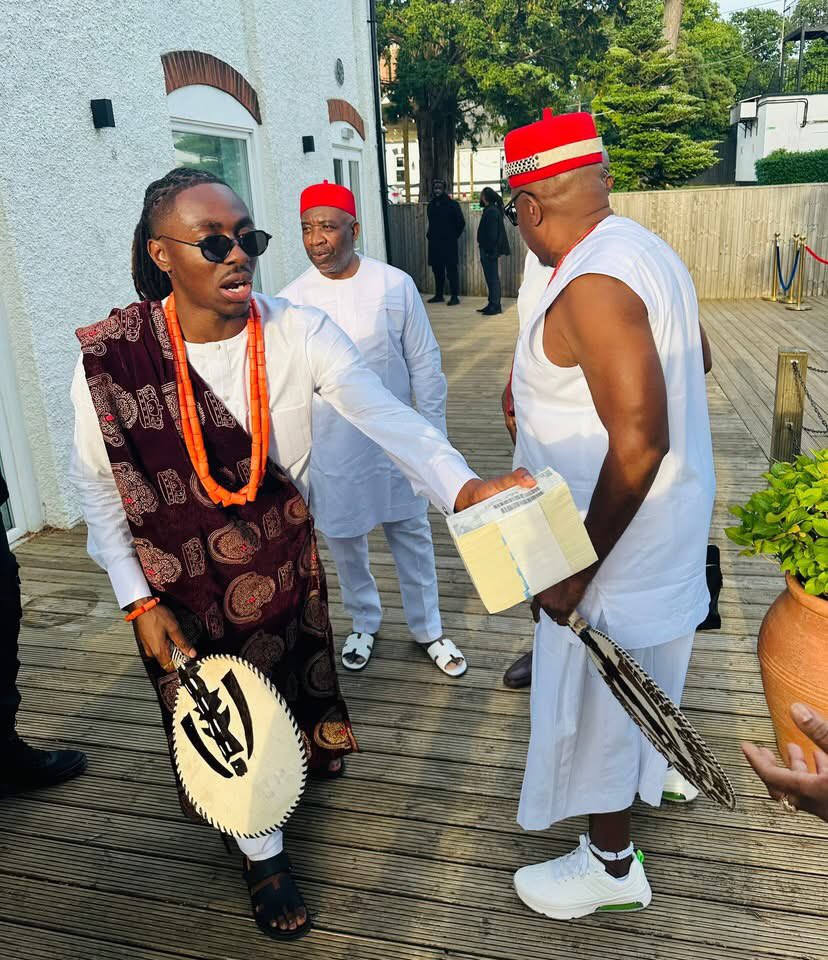 Pictures from the traditional marriage between Premiership footballer (Crystal Palace FC), Mbaise, Imo State- born Ebere Eze and his beautiful bride at The Manor at Bickley, Bromley, London, on Friday 30th May 2025. 

Ozonkpu Chief Uche Nworah Ph.D