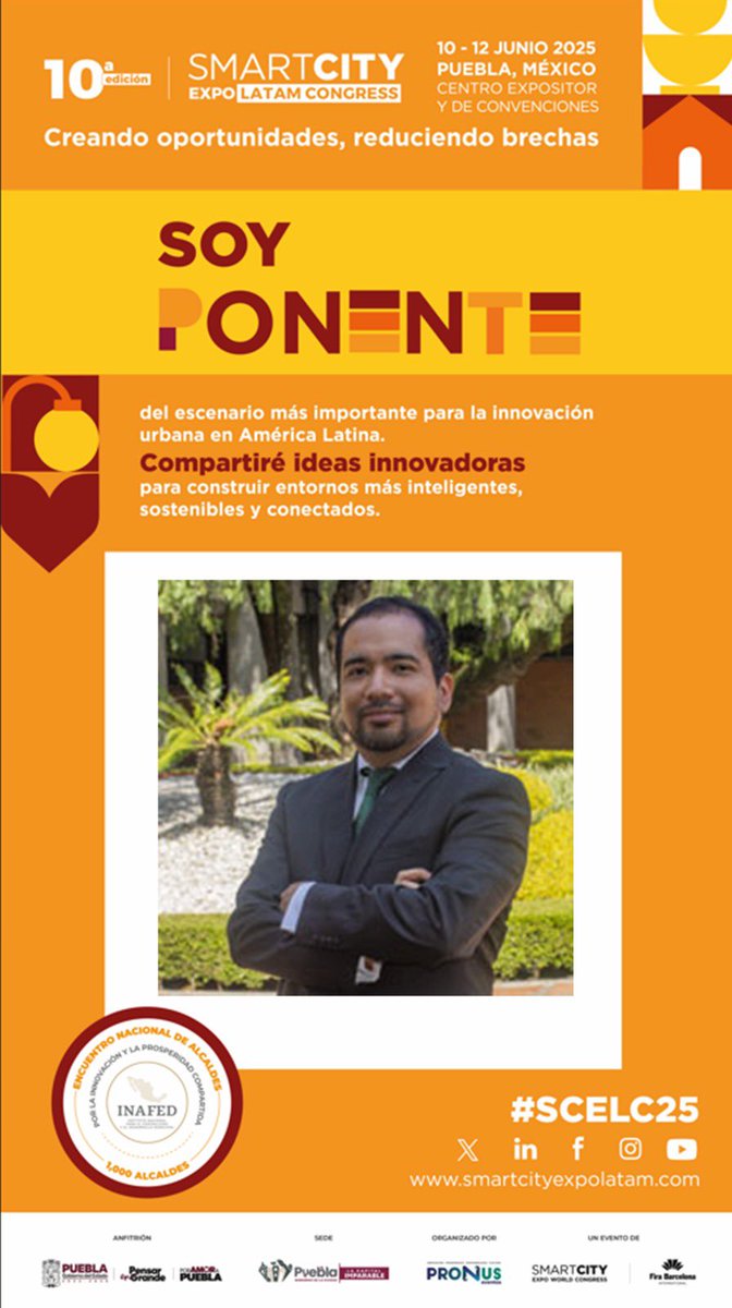 El próximo 11 de junio tendré la oportunidad de plantear algunas ideas sobre el uso de registros distribuidos, gemelos digitales y la propiedad intelectual en la preservación del patrimonio cultural tangible e intangible, empleando el caso de Tochimilco <a href="/udlap/">UDLAP</a> <a href="/SmartCityLATAM/">Smart City Expo LATAM Congress</a>