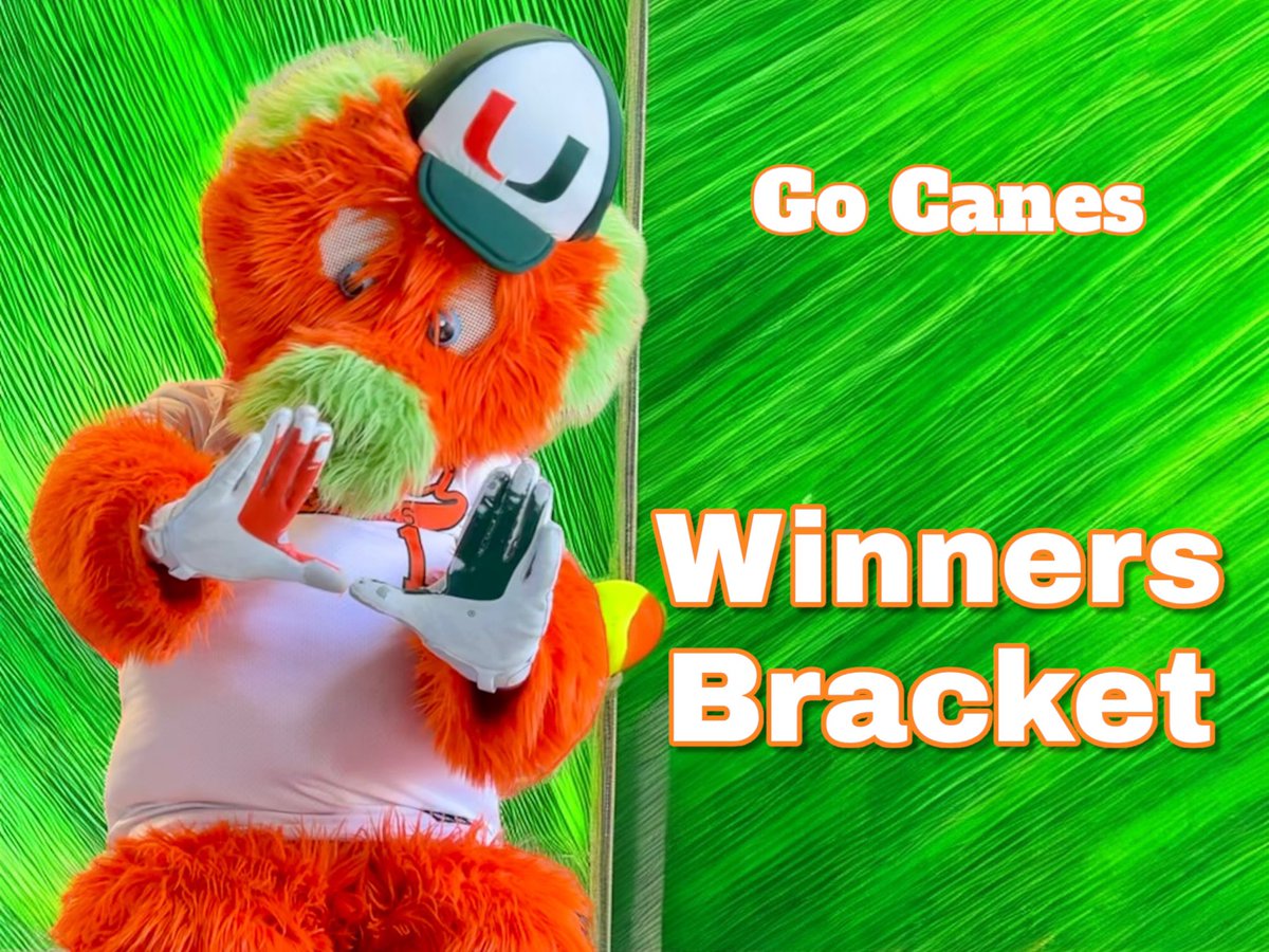 mrcaneslegend's tweet image. Congratulations @CanesBaseball  on your Regional Win against Bama. Let's do it again tomorrow #WinnersBracket 
#Omaha #InItToWinIt 🙌⚾️💪