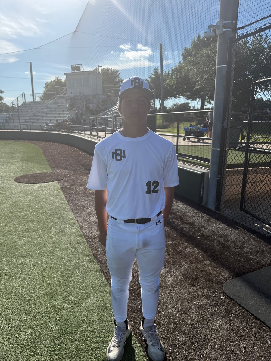 F: <a href="/NorthDallasBB/">North Dallas Baseball Academy</a> - Silverthorn 12,
Chaos Elite 10
PoG: Padun Seaberry 1-2, 2 RBI, 2R, BB
Notable: Knox Scudder 2-3, 2B, 2 RBI, BB