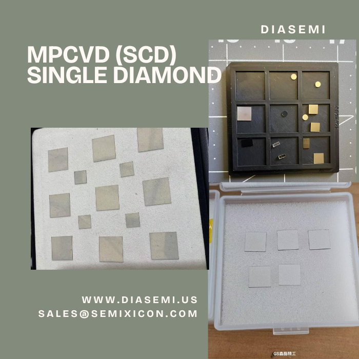 DiamondSemi's tweet photo. DIASEMI Single-Crystalline Diamond (SCD)-Stock is available
https://t.co/uA2KnswaVF
sales@semixicon.com
#singlecrystaldiamondsupplierUSA #syntheticdiamondwafer #highthermalconductivitymaterial #quantumdiamondsubstrate #diamondheatspreader #MPCVDdiamondwafer #opticalgradediamond https://t.co/GRFPaRZV7b