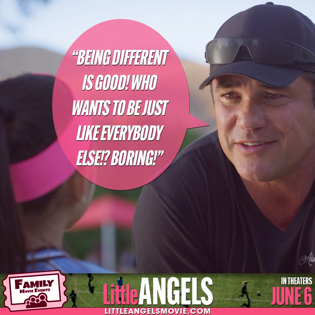 This isn’t a Cinderella story. It’s a cleats-on, hair-in-a-messy-bun, play-like-a-girl kind of story.

Don't miss Dean Cain's ""Little Angels."" 

Find a theater near you and subscribe for updates: littleangelsmovie.com/theaters