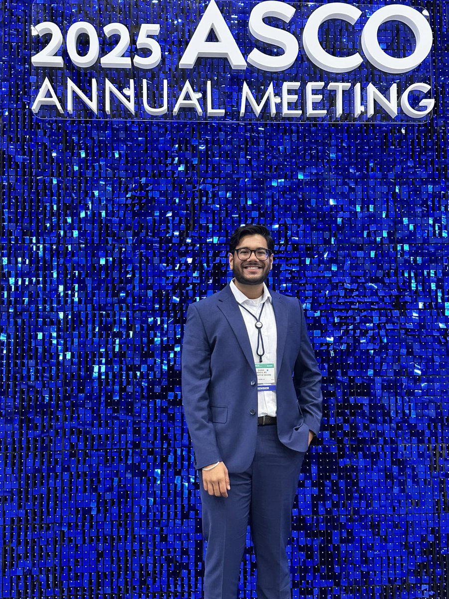 When <a href="/UAZHemeOnc/">University of Arizona COM - Division of Heme/Onc</a> past and present are reppin’, you KNOW this mama 🐻 is proud! <a href="/UAZCancer/">University of Arizona Cancer Center</a> <a href="/ASCO/">ASCO</a> <a href="/ConquerCancerFd/">Conquer Cancer, the ASCO Foundation</a> #ASCO25 <a href="/cvkapadi/">Chirag Kapadia, MD</a> <a href="/montypal/">Sumanta K. Pal, MD, FASCO</a> <a href="/ninashah33/">Nina Shah</a>