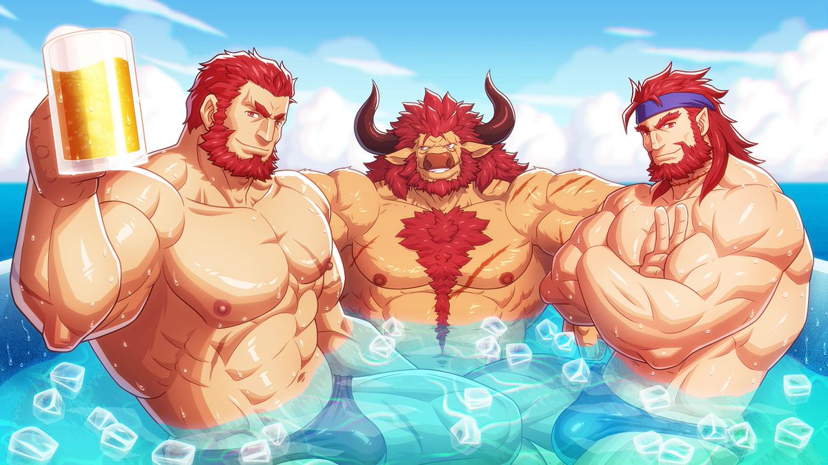 感謝繪畫夏日圖
#征服王 #FGO