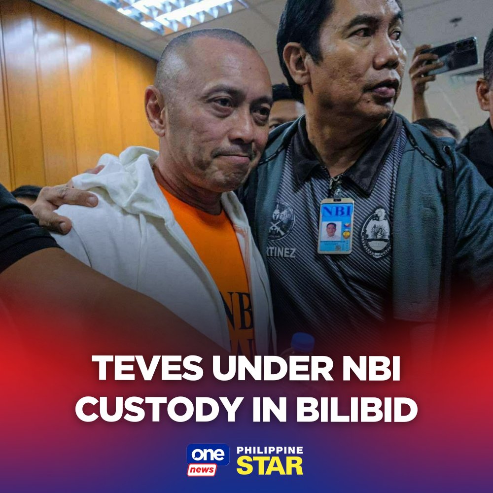 Expelled Negros Oriental congressman Arnolfo Teves Jr. was transferred on Friday, May 30, to the National Bureau of Investigation’s detention facility inside the Bureau of Corrections (BuCor) compound in Muntinlupa after being deported from Timor-Leste. tinyurl.com/y8s8xcpw