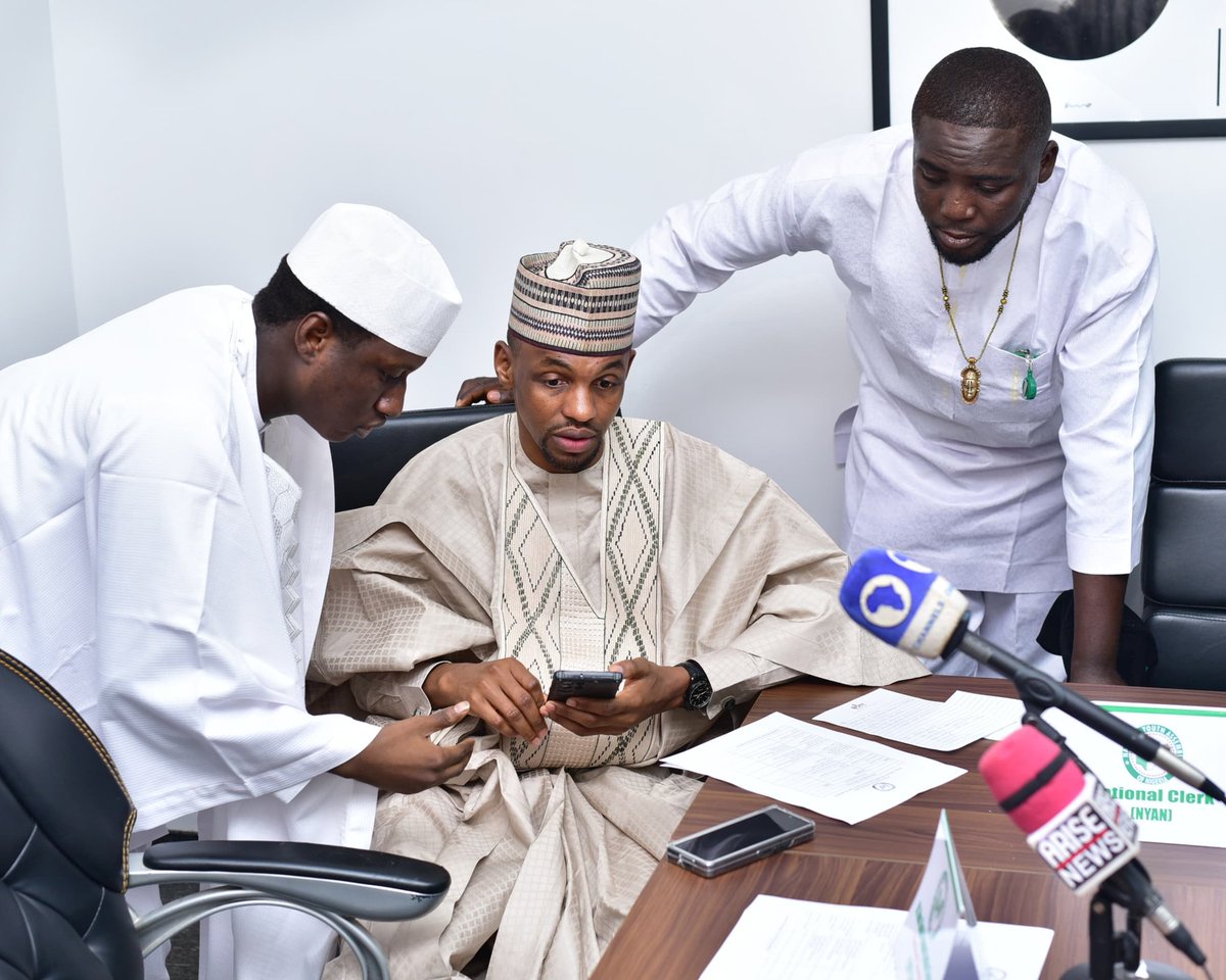 AhmedAdamu's tweet image. The National Youth Assembly of Nigeria, under the able leadership of their National Speaker, Amb Usman Bashir Shagari, invited me to speak to them during their retreat last week on the role of youth in national development.