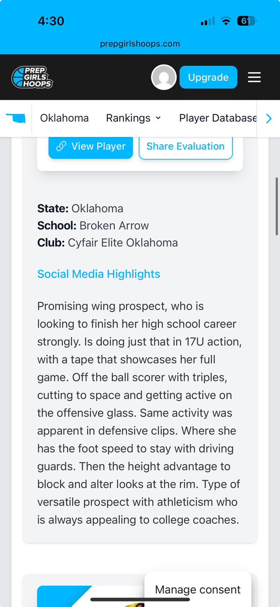 Jaeli atchison (@atchisonjaeli) on Twitter photo Thank you Sam for the write up!!
<a href="/CyFairOklahoma/">CyFair Elite Oklahoma</a> <a href="/CoachJThompson0/">Jaylen Thompson</a> <a href="/ambermathurin/">Amber Mathurin</a> <a href="/PGHOklahoma/">Prep Girls Hoops Oklahoma</a> Thank you Sam for the write up!!
<a href="/CyFairOklahoma/">CyFair Elite Oklahoma</a> <a href="/CoachJThompson0/">Jaylen Thompson</a> <a href="/ambermathurin/">Amber Mathurin</a> <a href="/PGHOklahoma/">Prep Girls Hoops Oklahoma</a>