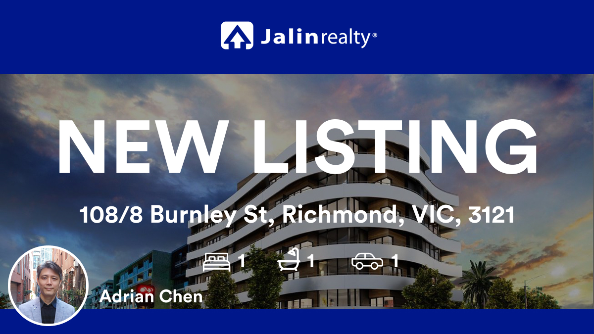 JalinRealty's tweet photo. 🛌 1 🛀 1 🚘 1
📍 108/8 Burnley St, Richmond, VIC, 3121

My latest listing on RateMyAgent.

https://t.co/gdD8lnZBOS

...
#ratemyagent #realestate #Jalin_Realty_Australia https://t.co/iYVbU6MdBP