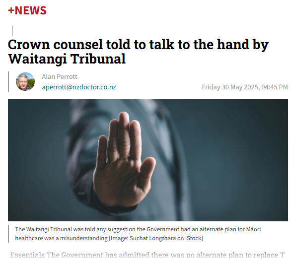 #WAI3307
The Waitangi Tribunal was told any suggestion the Government had an alternate plan for Māori healthcare was a "misunderstanding". There is no alternate plan.
▶️Read here: nzdoctor.co.nz/article/news/c…