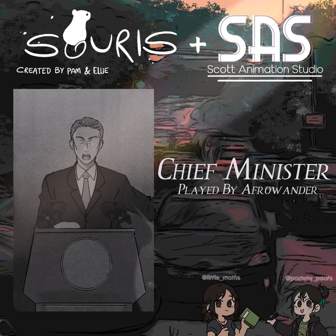 [Role Announcement]

I play the role of the chief minister~
Thanks for letting me join this project, <a href="/ScottAnimStudio/">Scott Animation + Media Studio</a>!

Watch the link here:
youtu.be/Db8ZLHyQWqg?si…