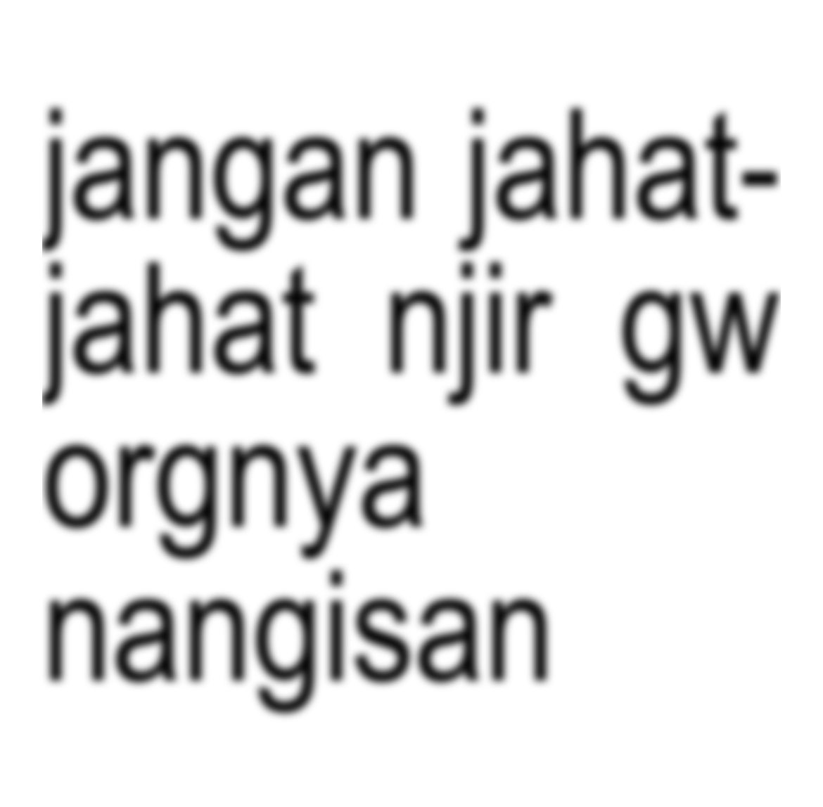 bacotanhamba_'s tweet photo. gw orangnya nangisan, bukan tahan banting. https://t.co/VwOP4xESQ2
