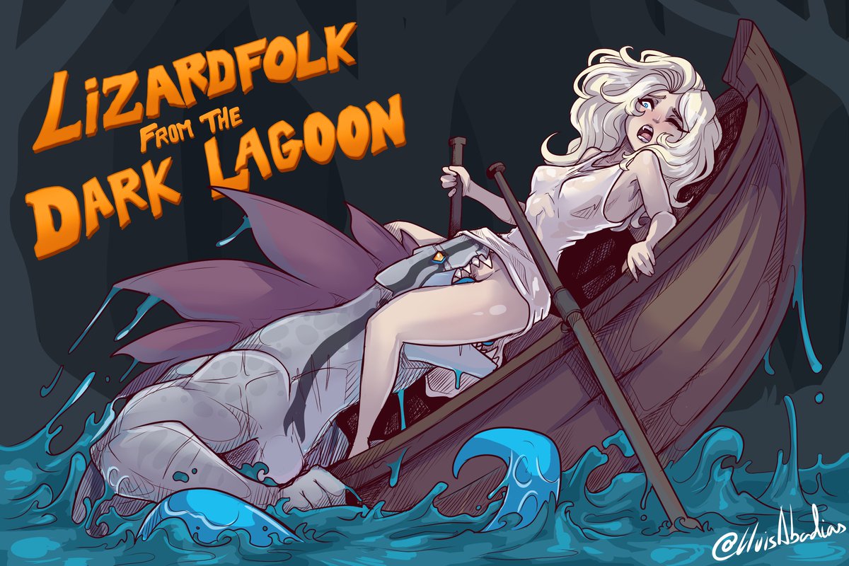 Be careful when in large bodies of water, lizardfolk are adept swimmers and can hold their breath for long periods of time 🦎