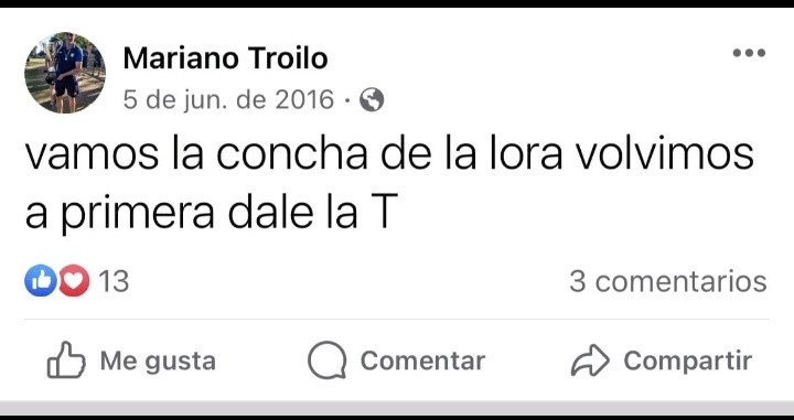 Representando a la provincia siempre