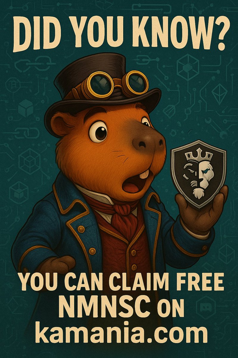You can claim FREE nMNSC at kamania.com! 🎁

Grab your shield, outfox the lion &amp; join the quest! 🔨

🔗 Claim: kamania.com
💬 Discord: discord.gg/kFwNXkdGAq

#faucet #Crypto #free #claim #fun #Kamania <a href="/nMNSCoin/">nMNSC</a> #HODL