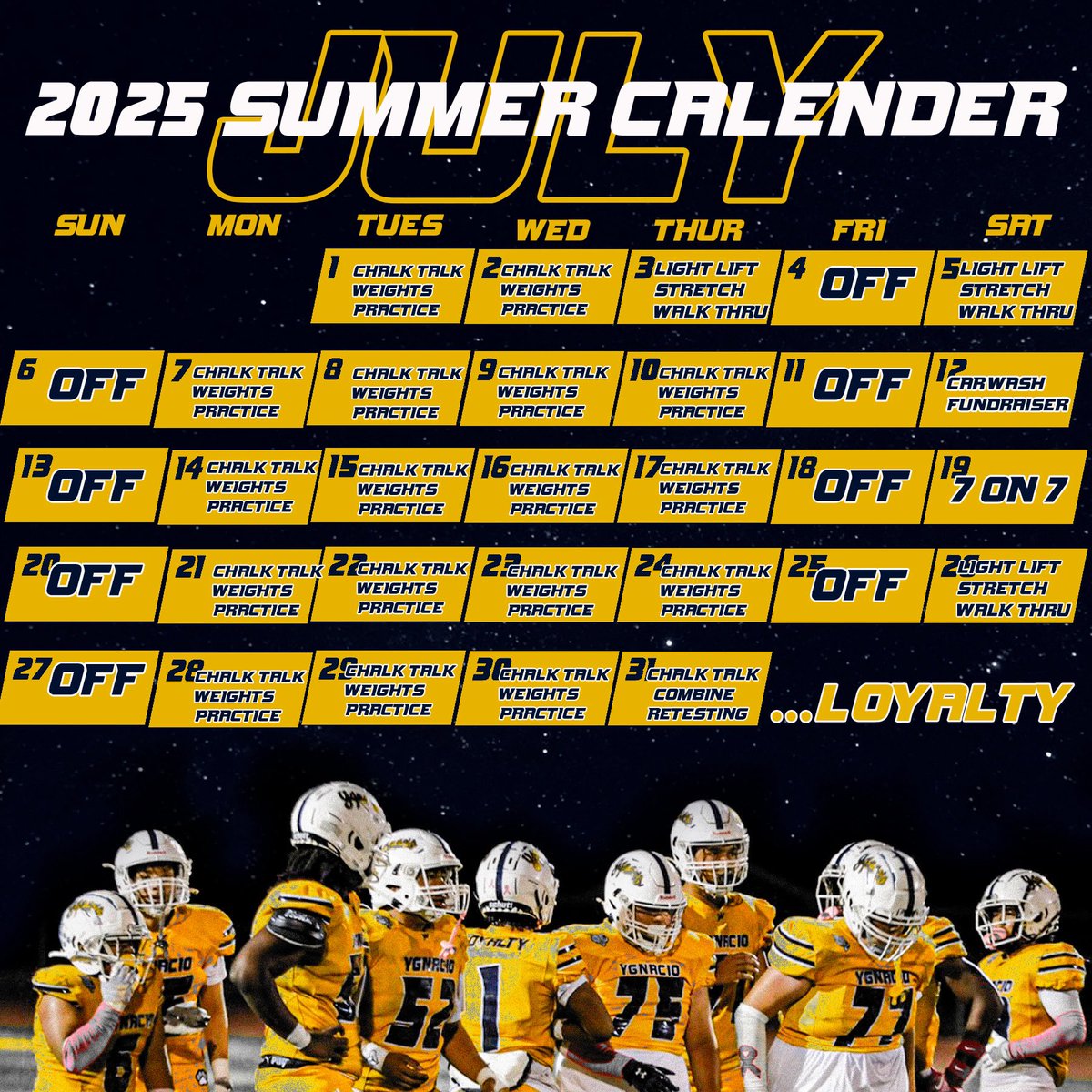 YVHS Football tweet media