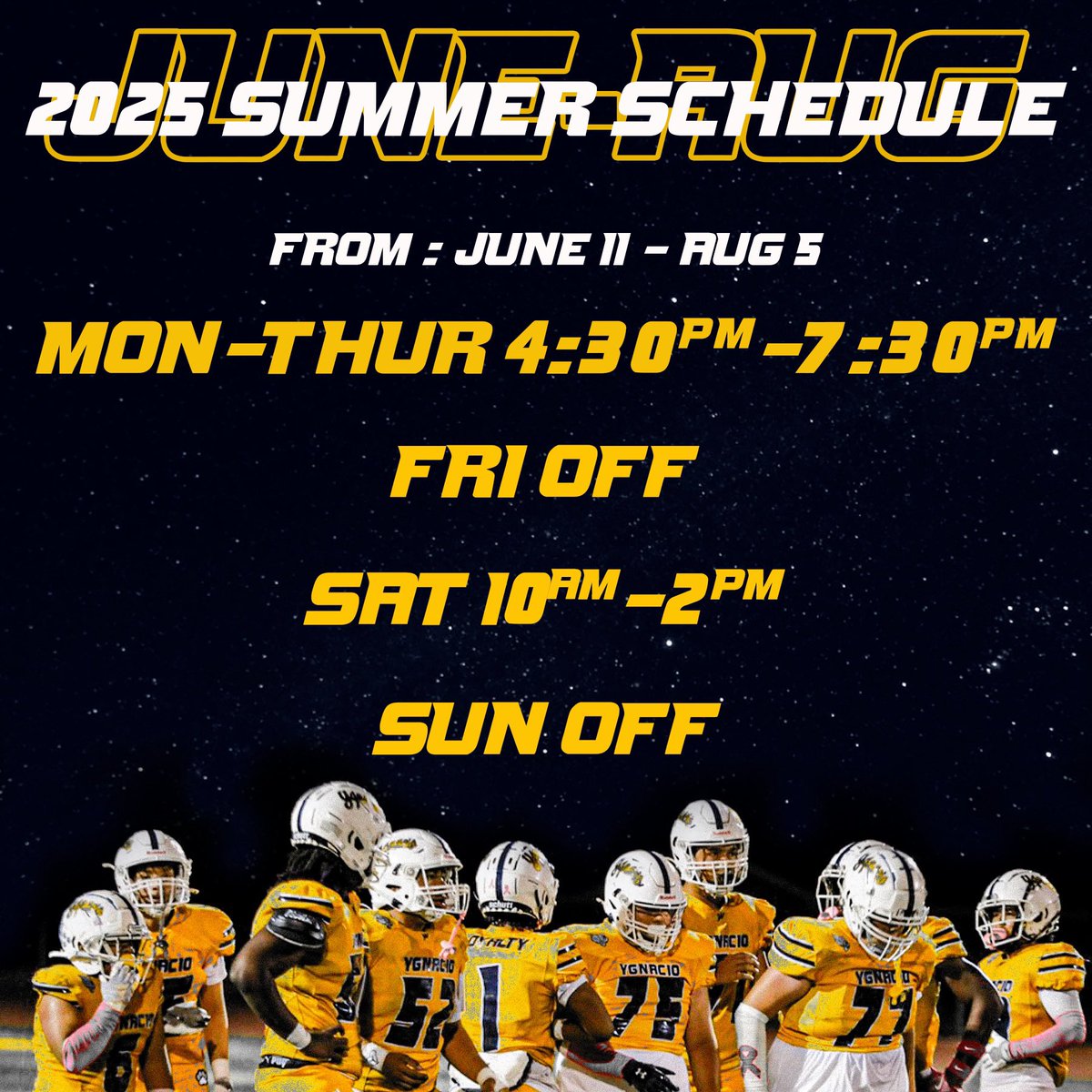 YVHS Football tweet media