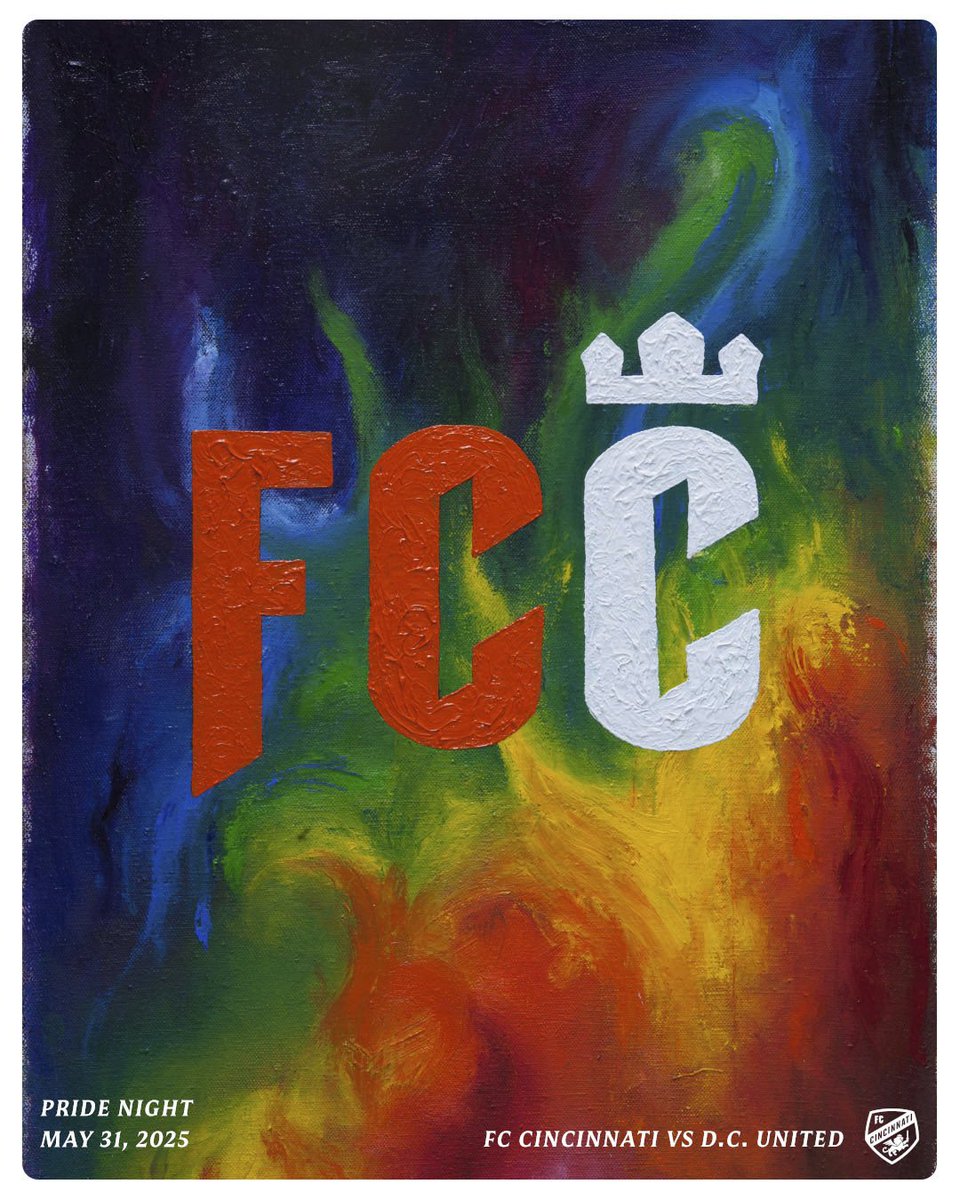 For inclusion, for community, and All For Cincy. 🏳️‍🌈

Celebrate Pride Night with us tomorrow night! 

🎨 James Reynolds