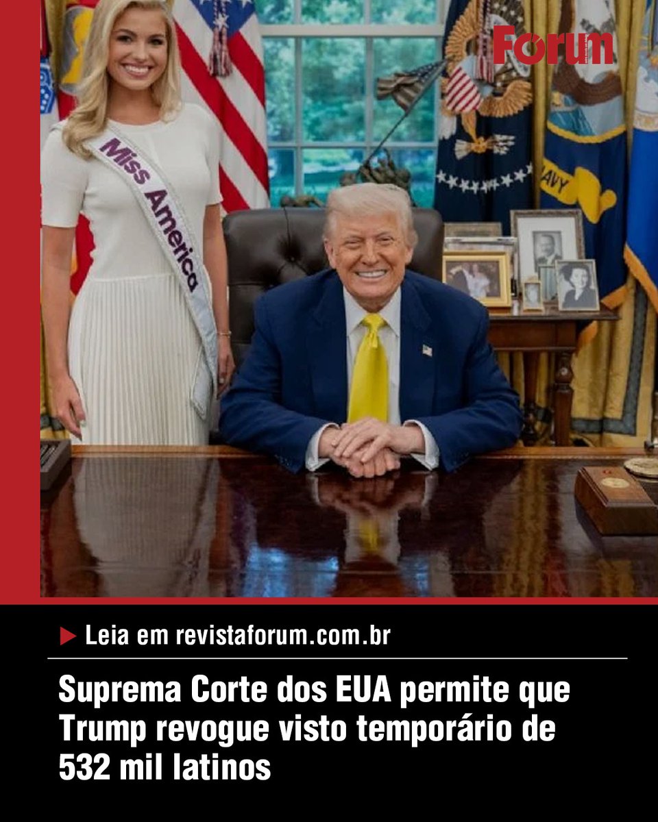 Imigrantes chegaram aos Estados Unidos por programa lançado pelo ex-presidente democrata Joe Biden.

📍Leia na #Fórum: abre.ai/mROe ⁠
⁠
#TrumpRevogaVistos #Xenofobia #Conservadorismo #GovernoTrump #Global #RevistaFórum